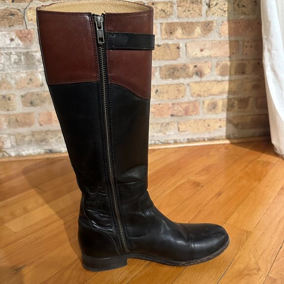 Frye Leather Riding Boots - Picture 5 of 7